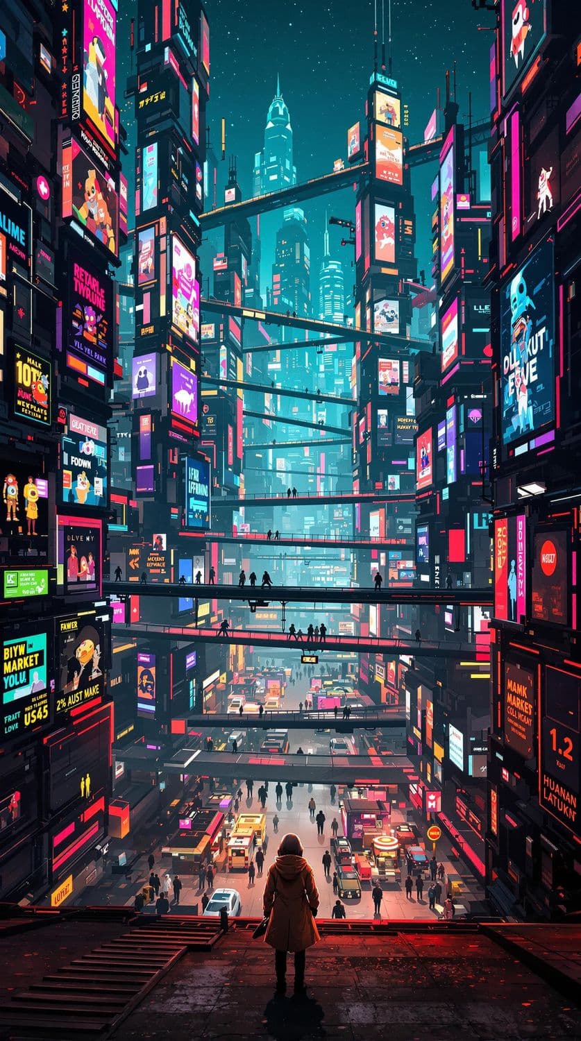 Neon Jungle Overpass