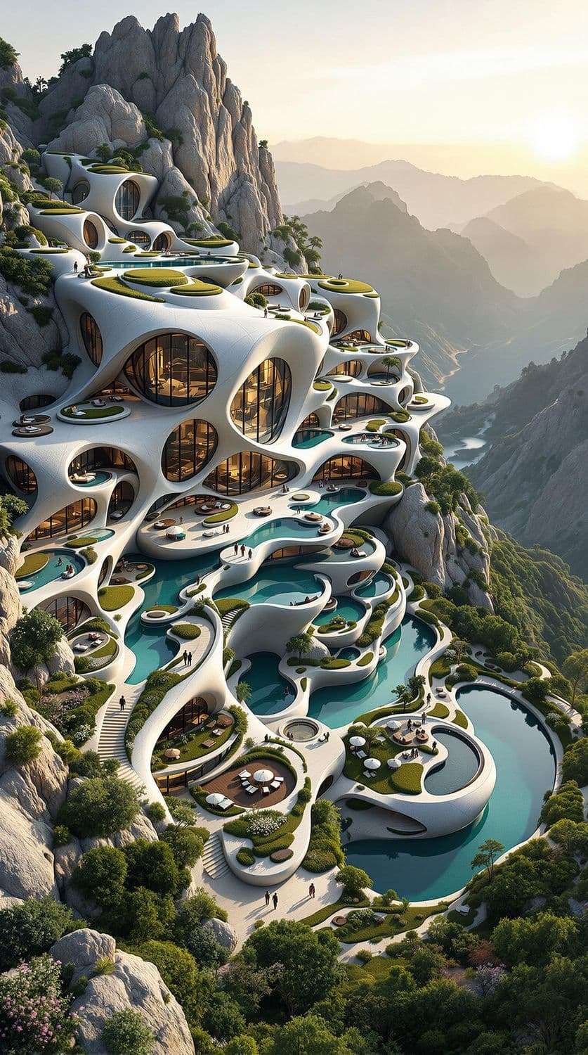 Mountain Retreat of the Future
