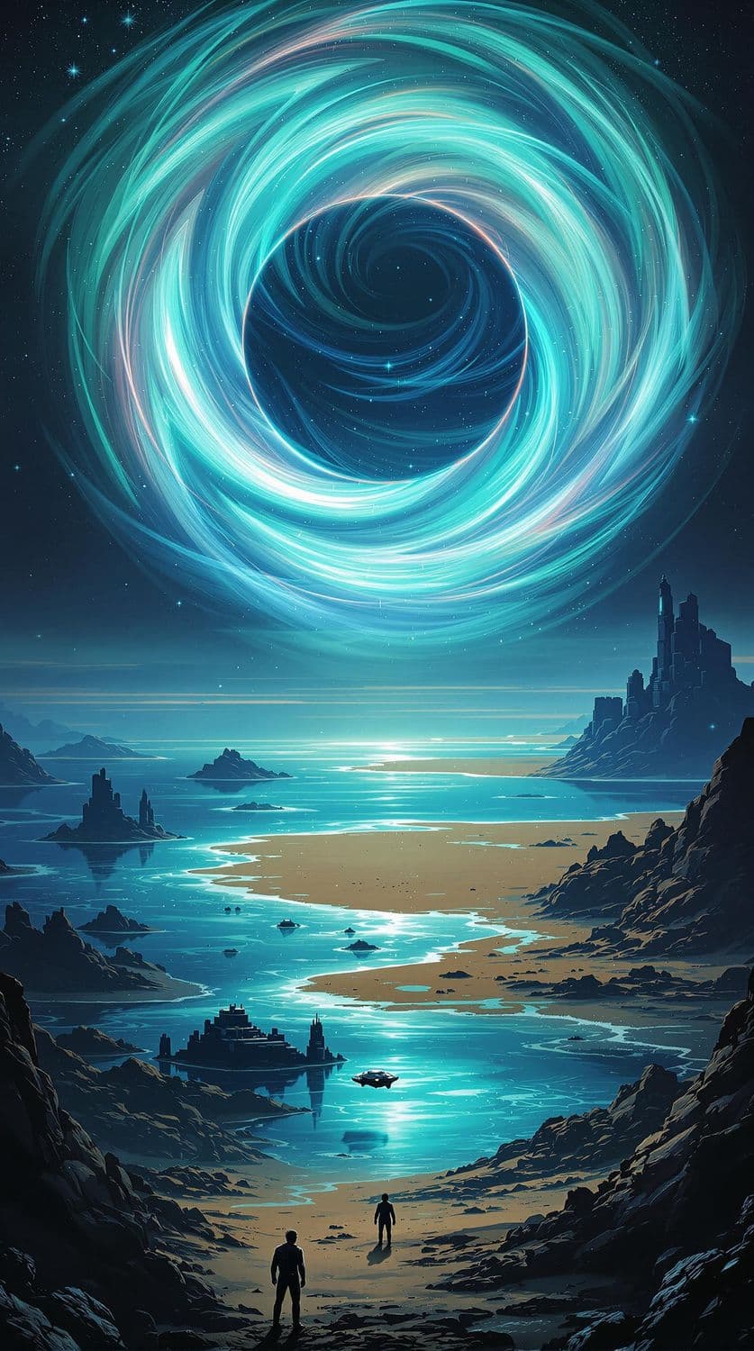 Celestial Ocean of an Alien World