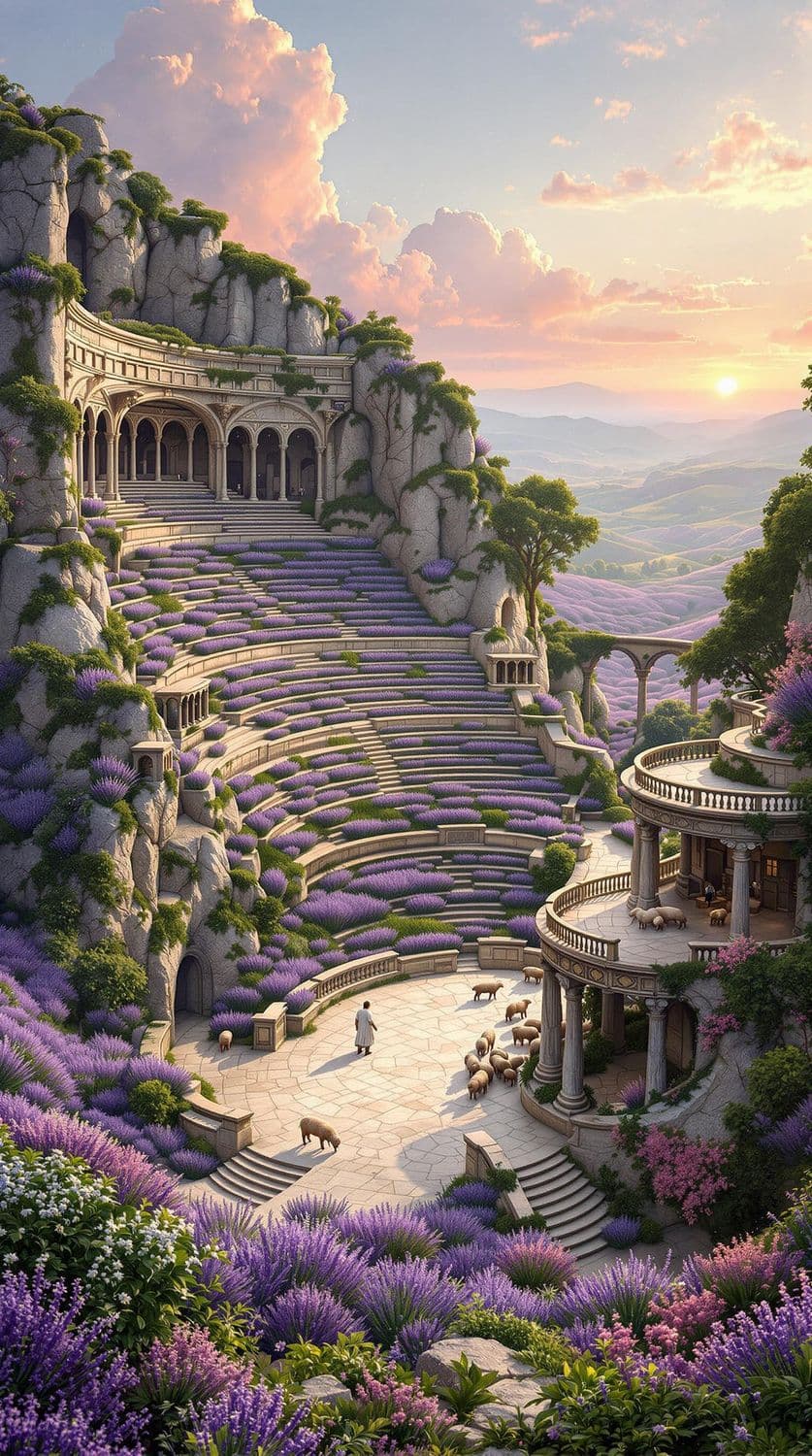 Amphitheater of Lavender Dreams