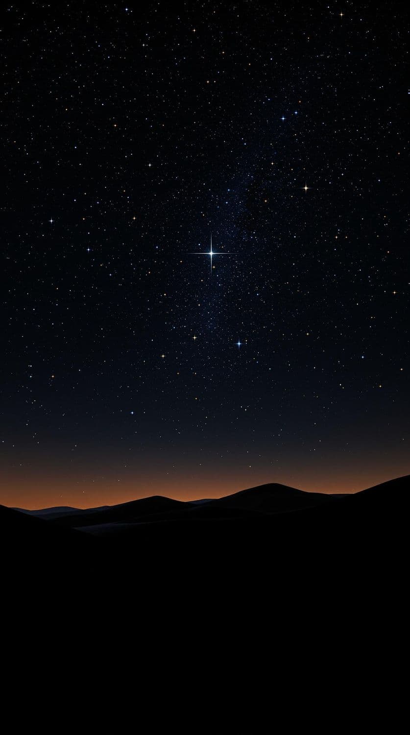 Desert Night Sky