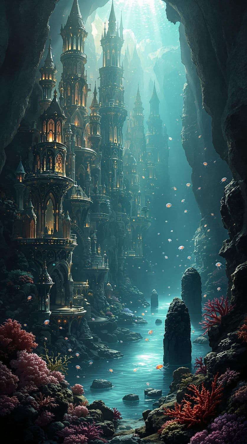 Ethereal Underwater Metropolis