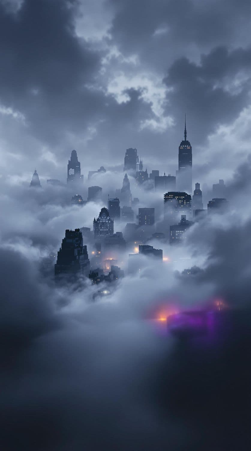Foggy Cityscape