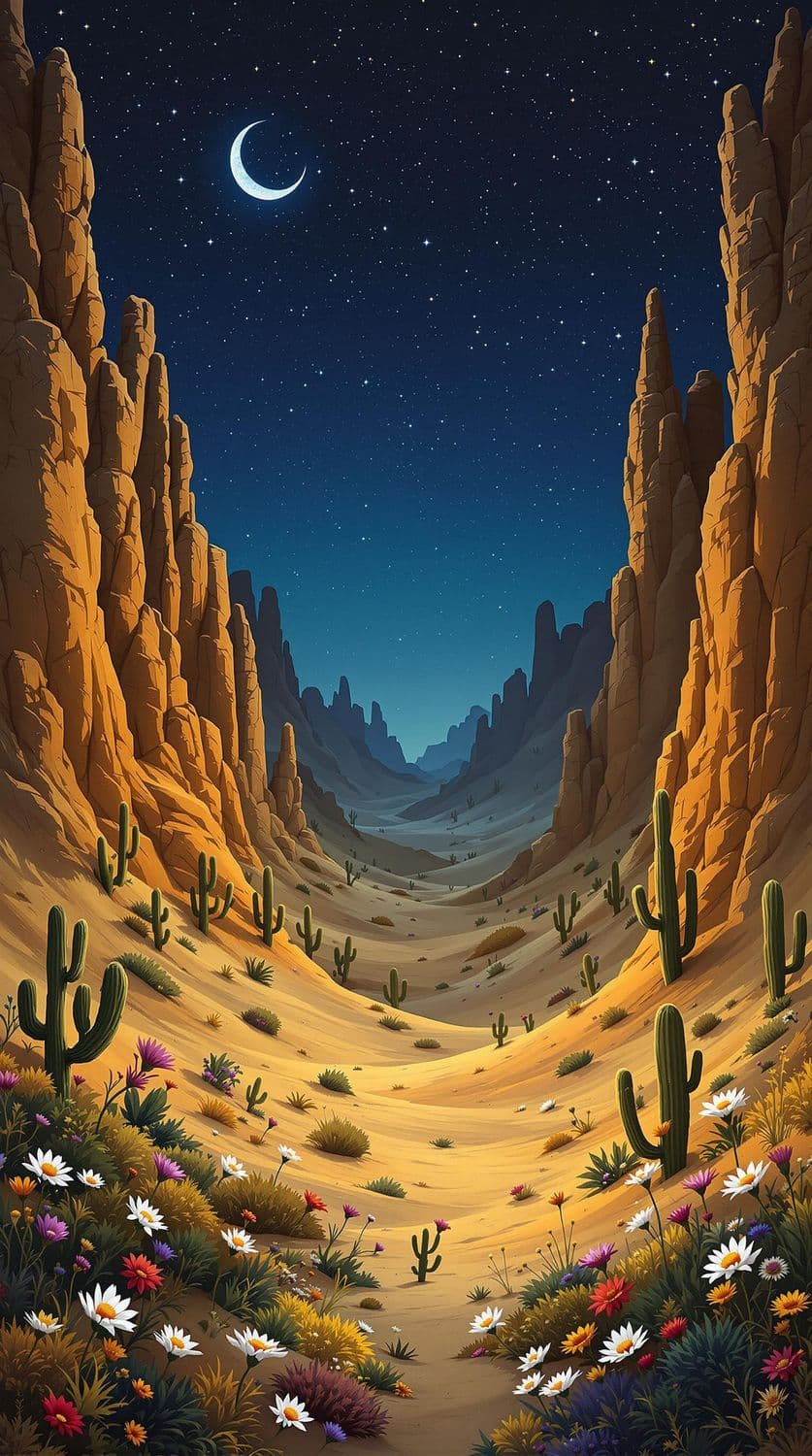 Desert Nightscape