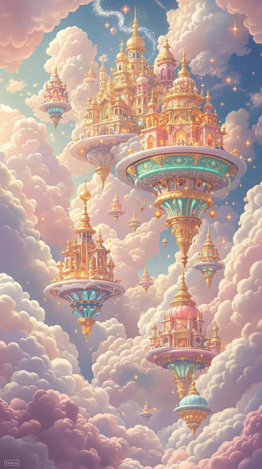 Celestial Temples Among the Clouds