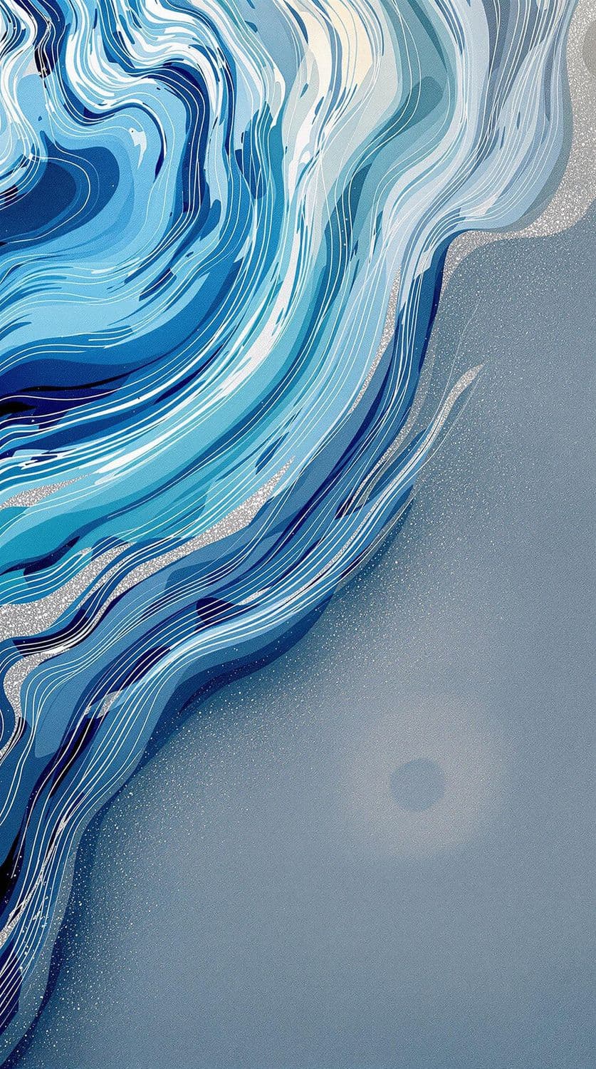 Tranquil Underwater Ripples