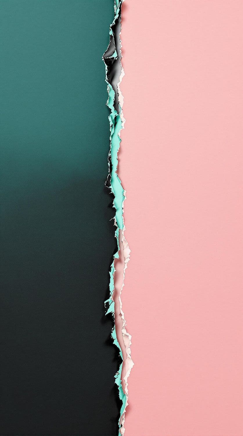 Charcoal and Mint Contrast