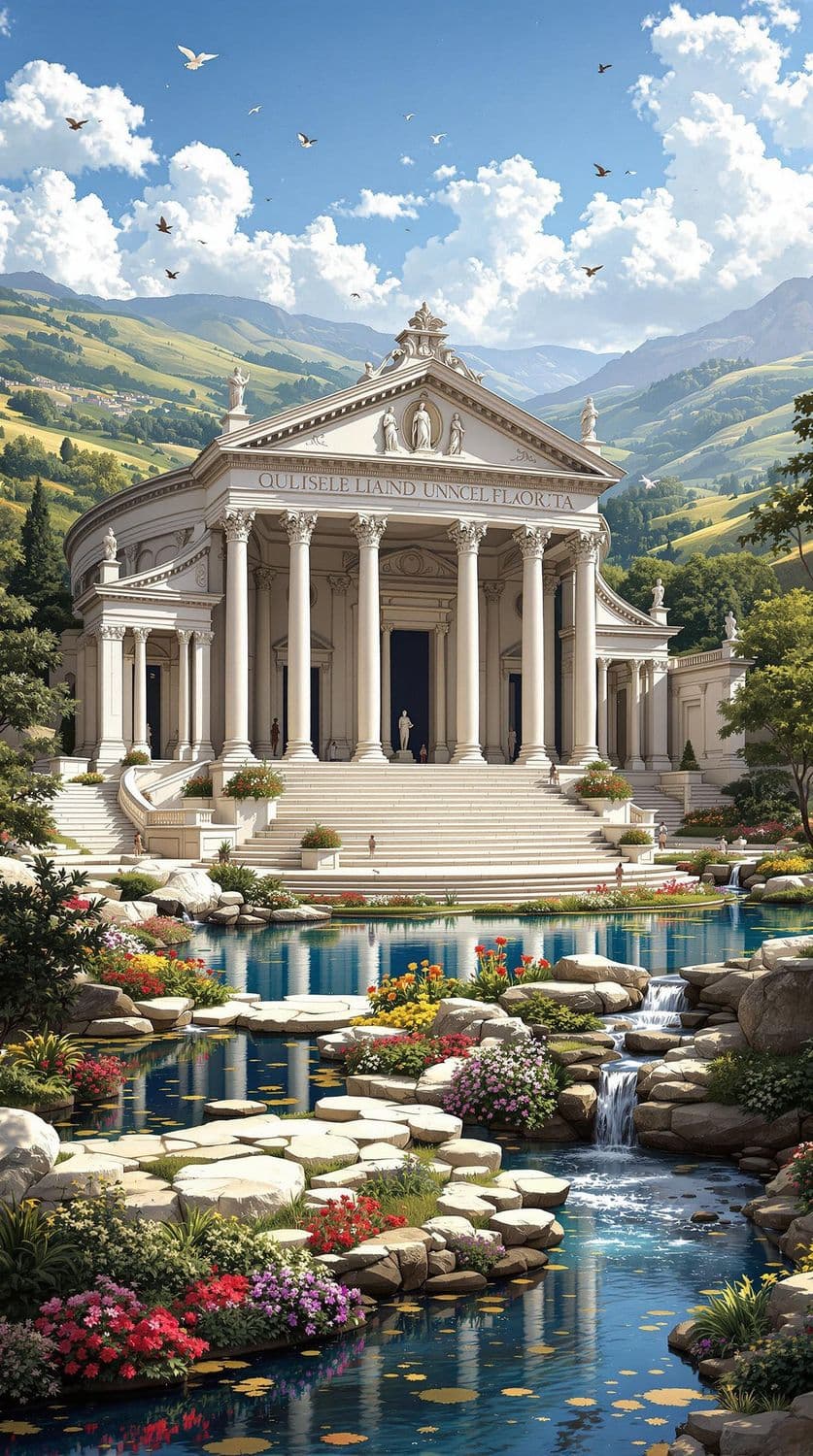 Roman Amphitheater in Bloom