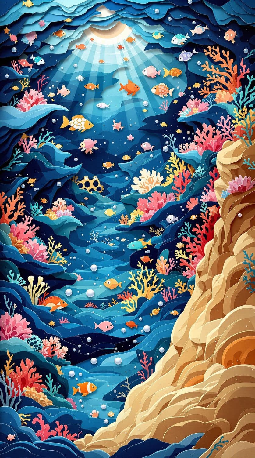 Whimsical Underwater Paradise