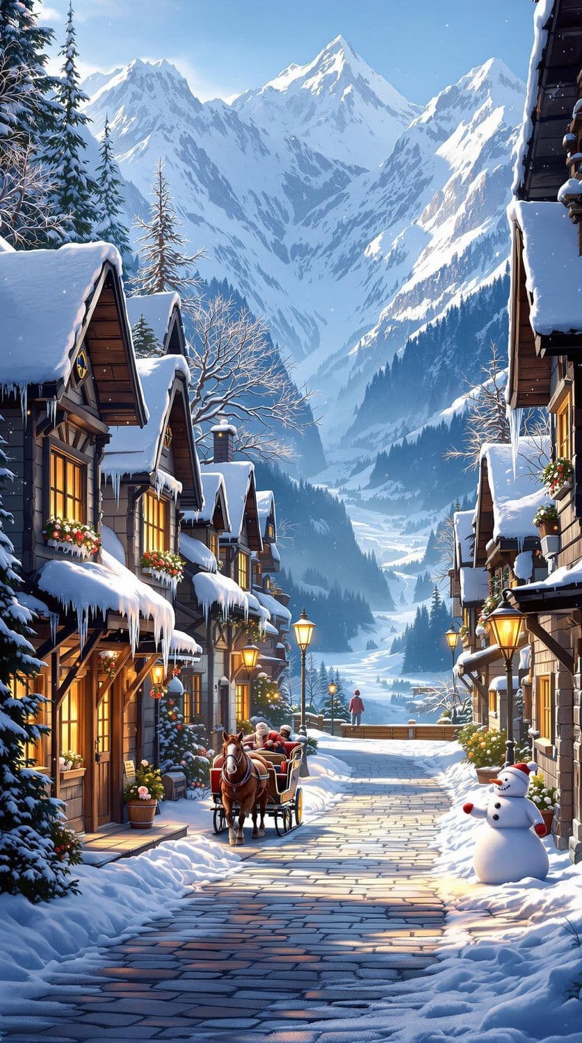 Alpine Winter Wonderland