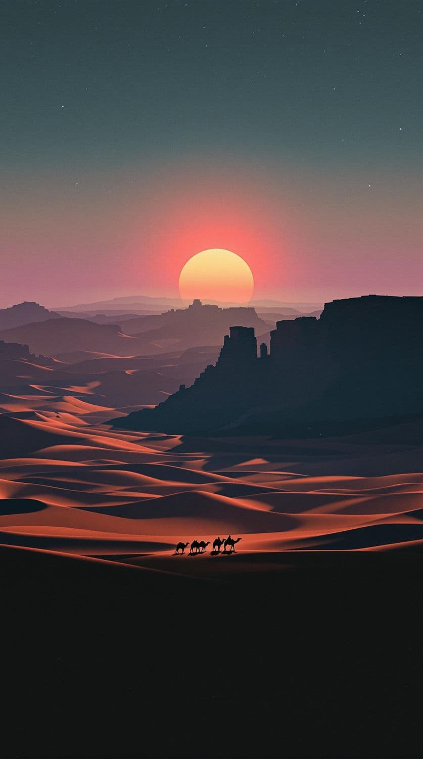 Desert Dawn Journey