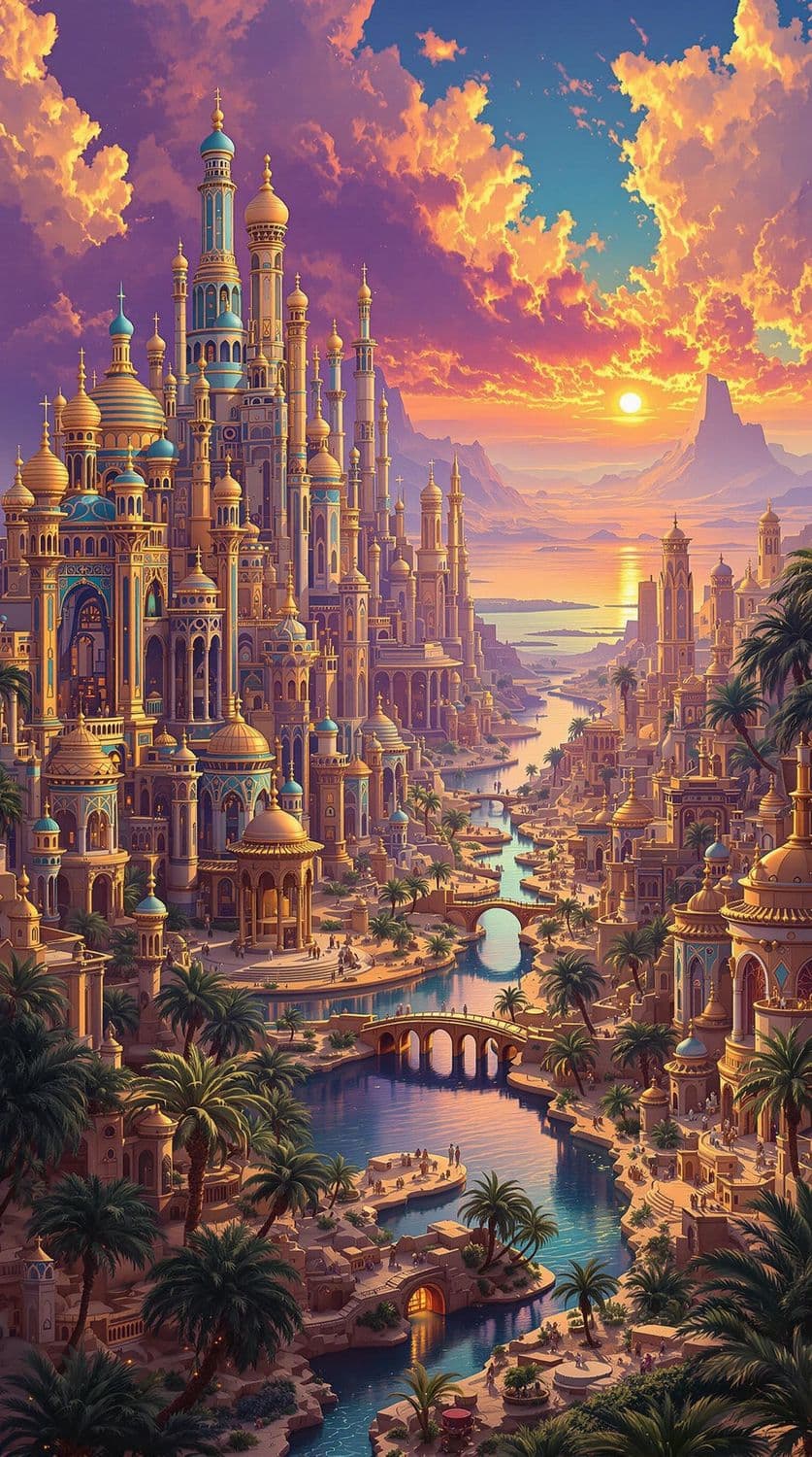 Ancient Oasis Metropolis