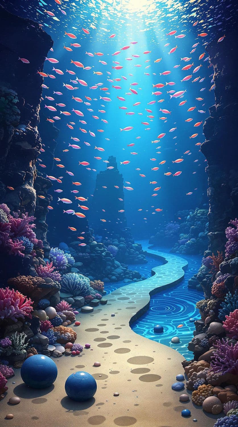 Underwater Realm of Radiance