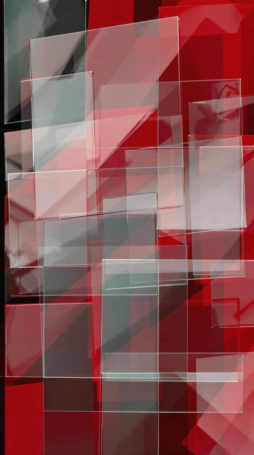 Red Square Panels