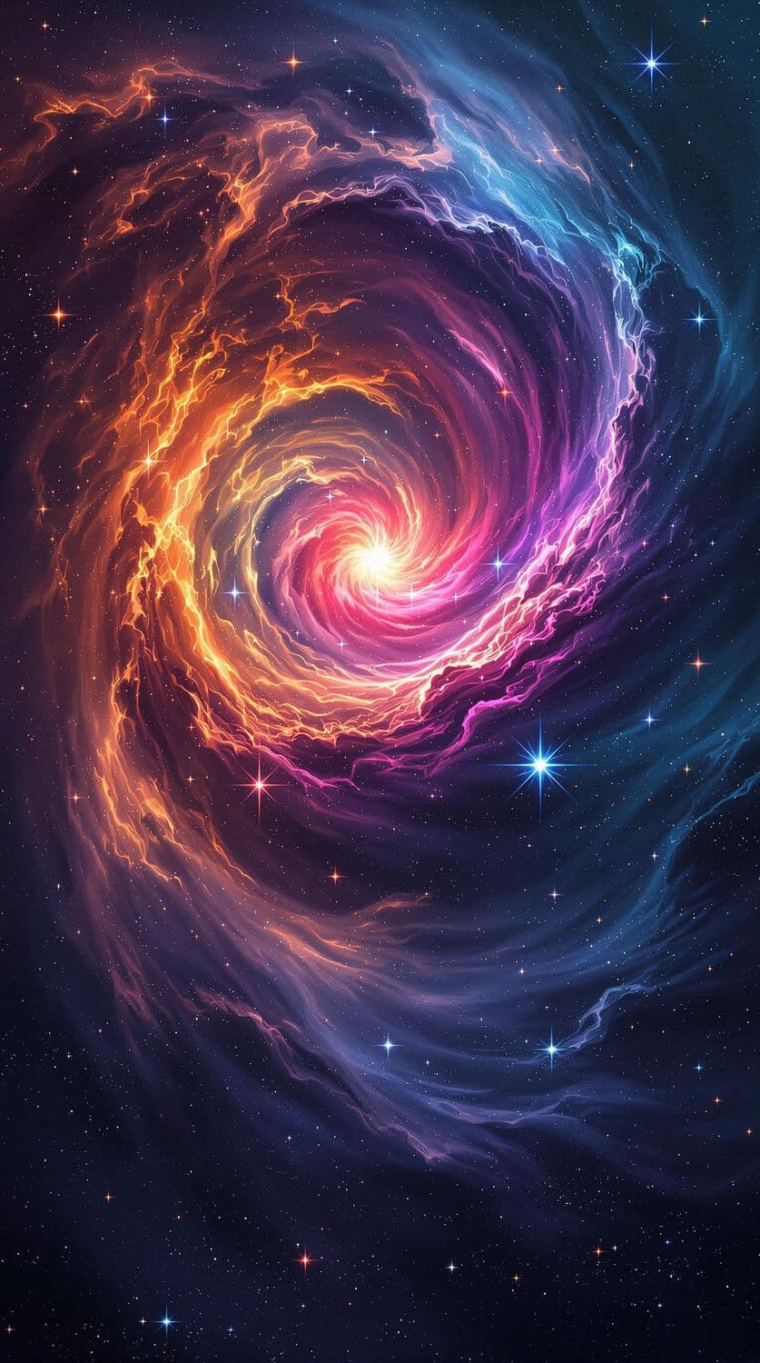 Dynamic Cosmic Whirlpool
