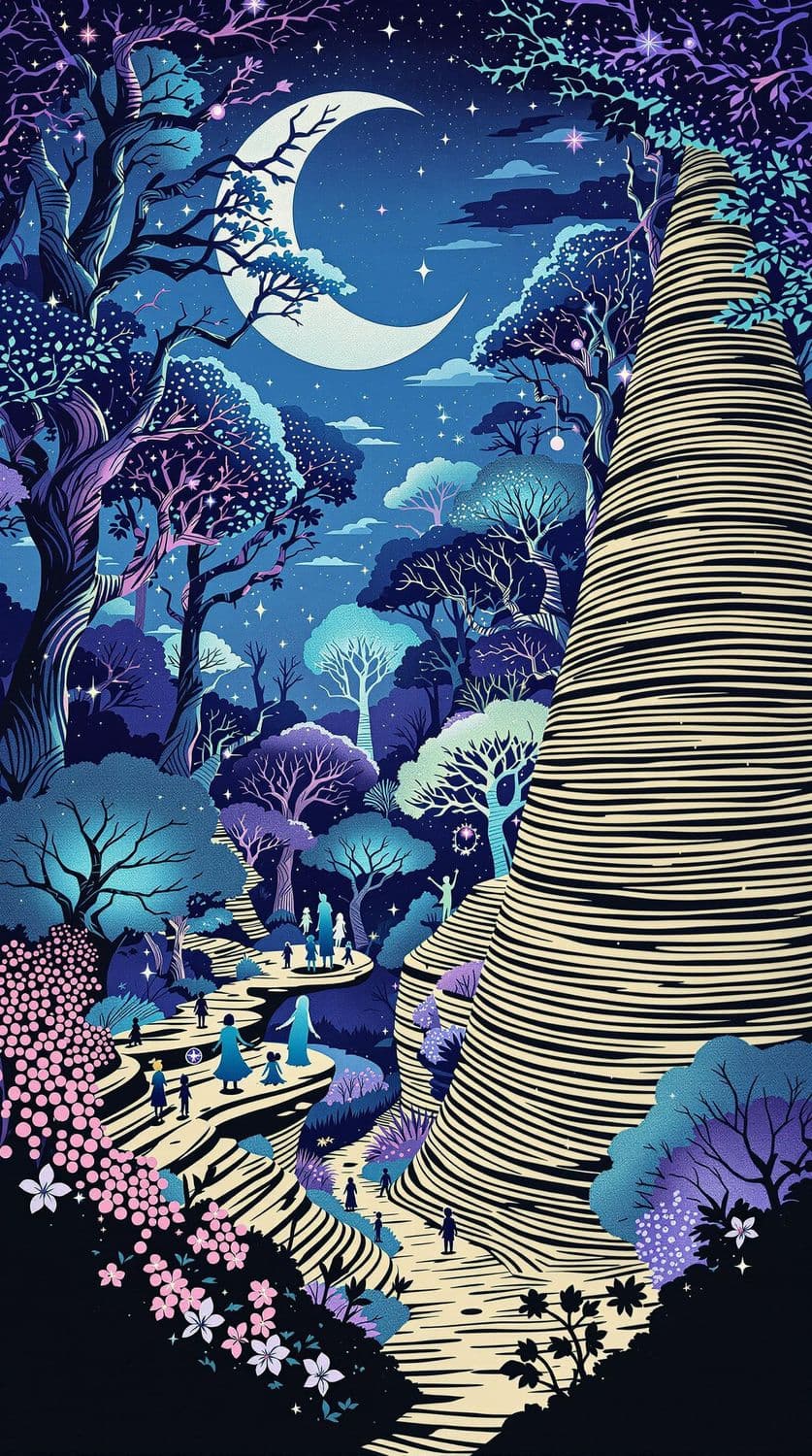 Fantasy Forest at Twilight