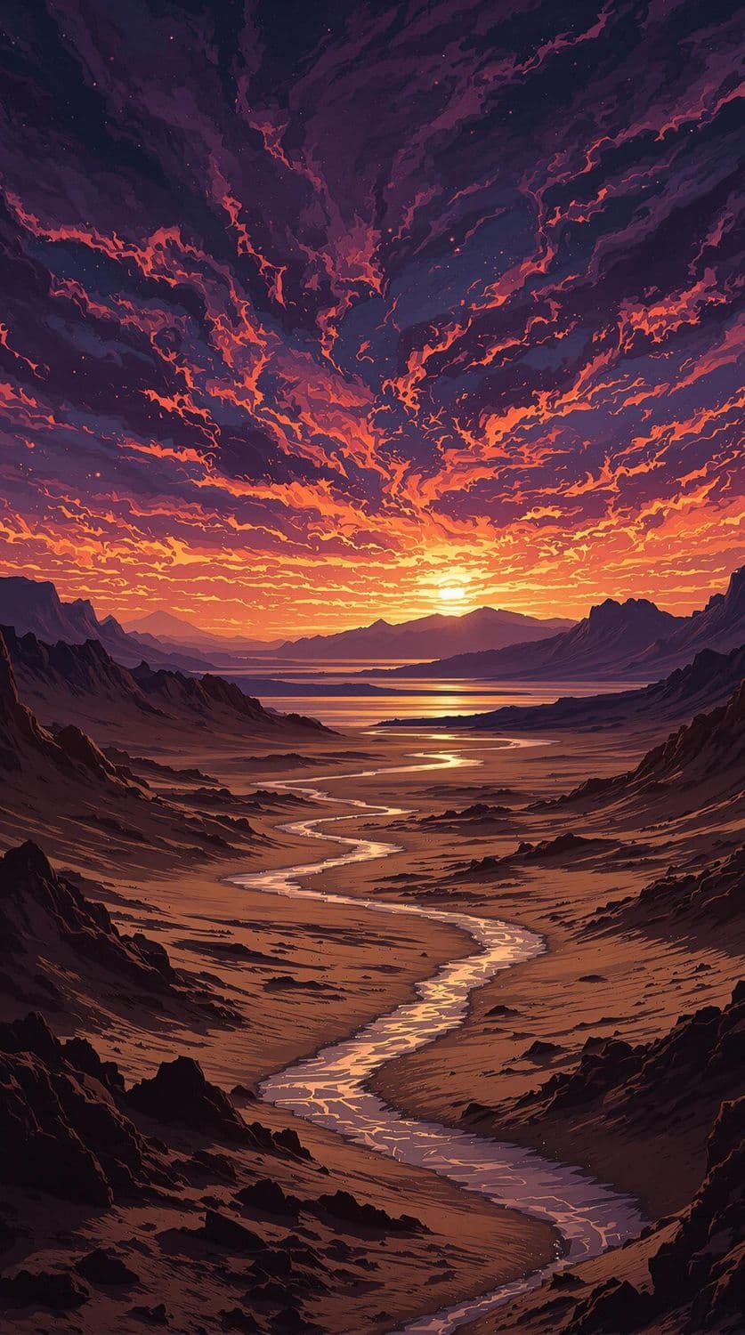 Twilight in the Desert