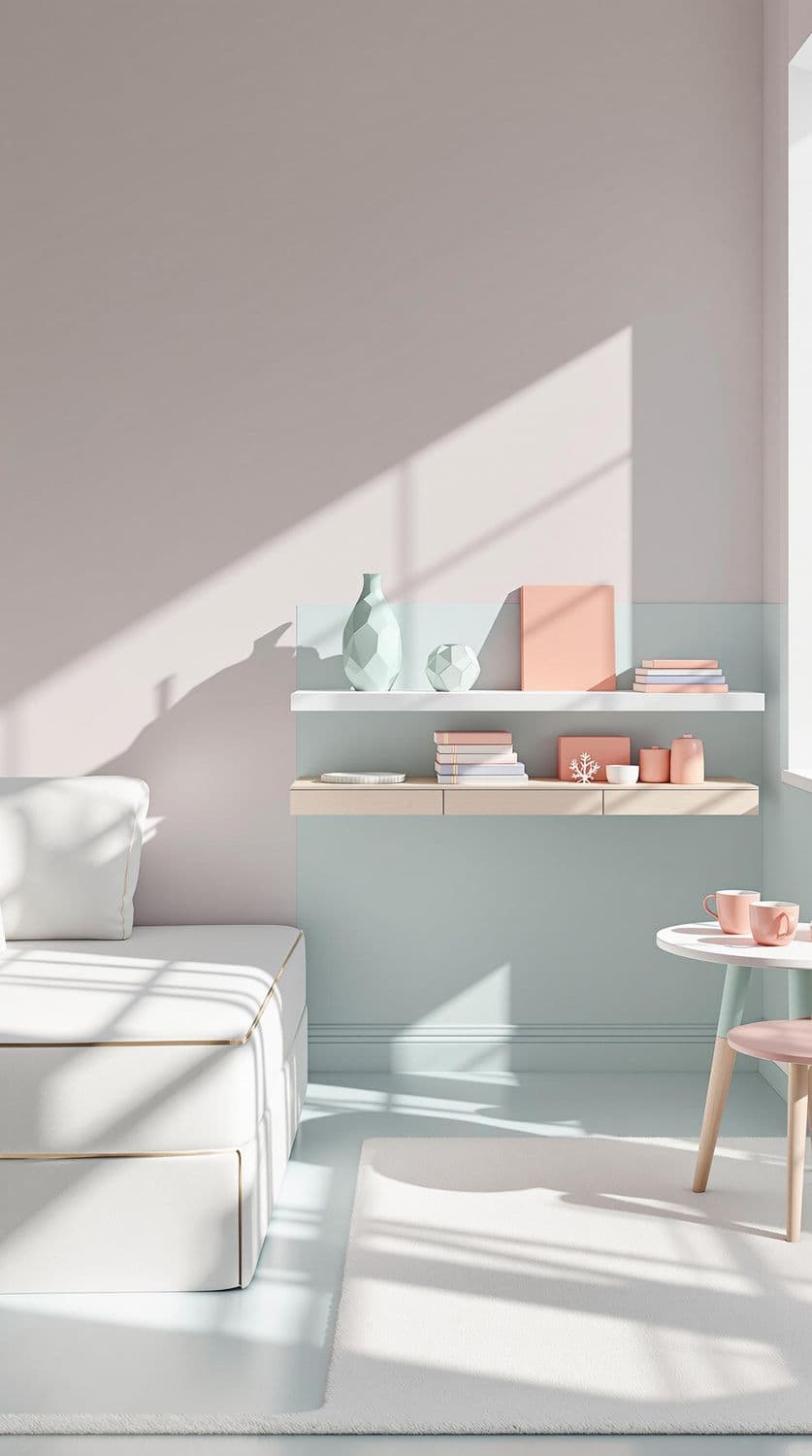 Serene Minimalist Living Room