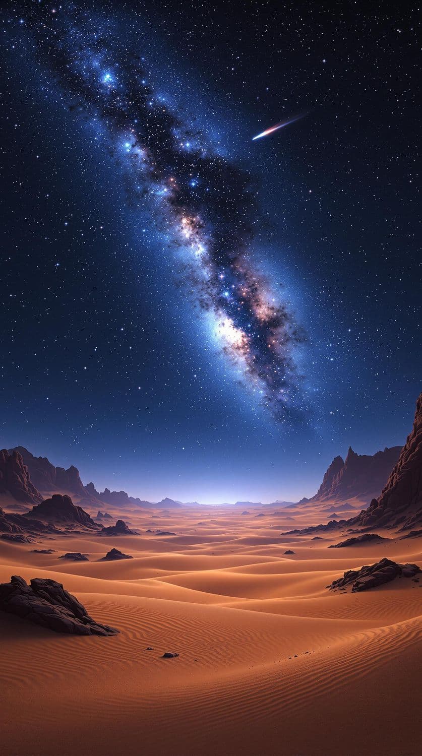 Starlit Desert