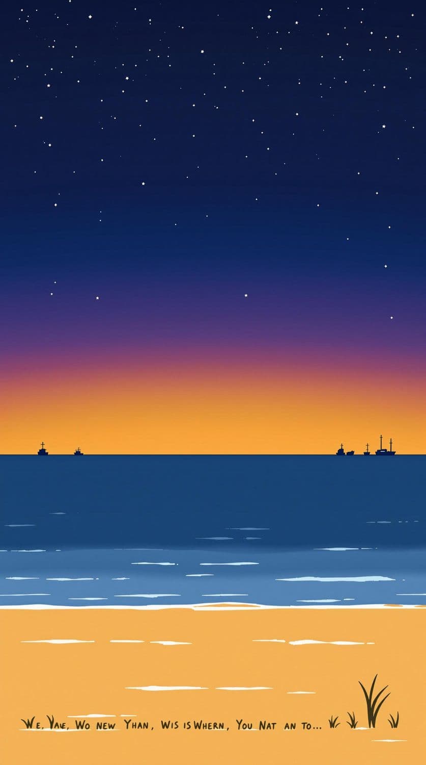 Midnight's Silent Waters
