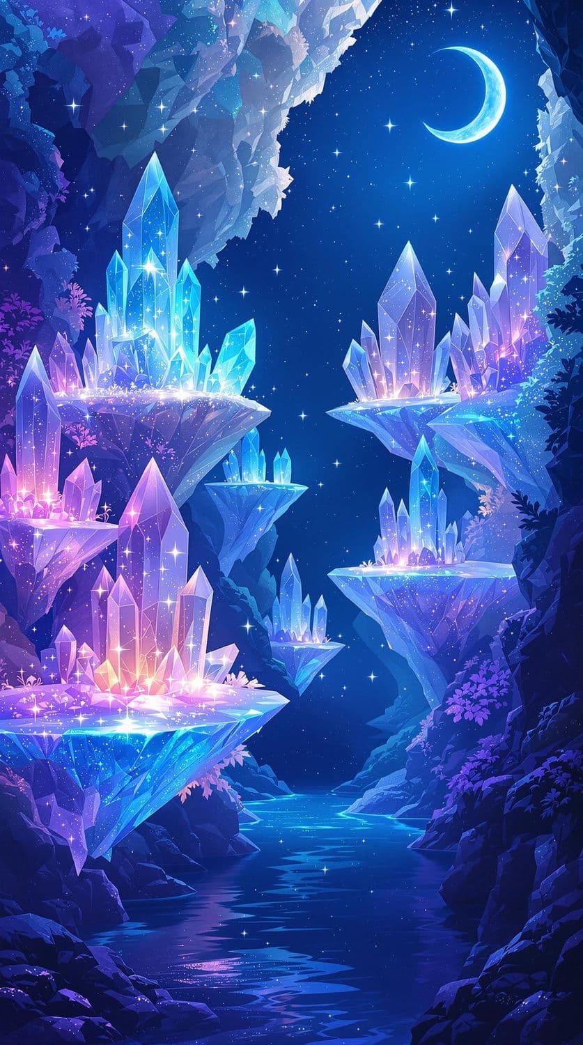 Underwater Crystal World