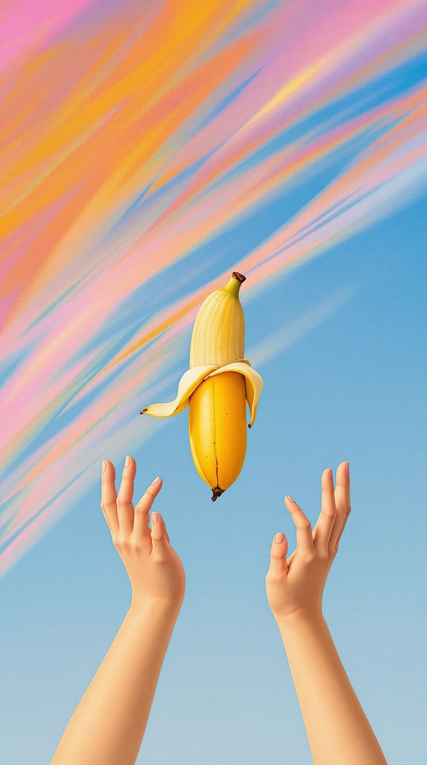 Banana in the Sunset