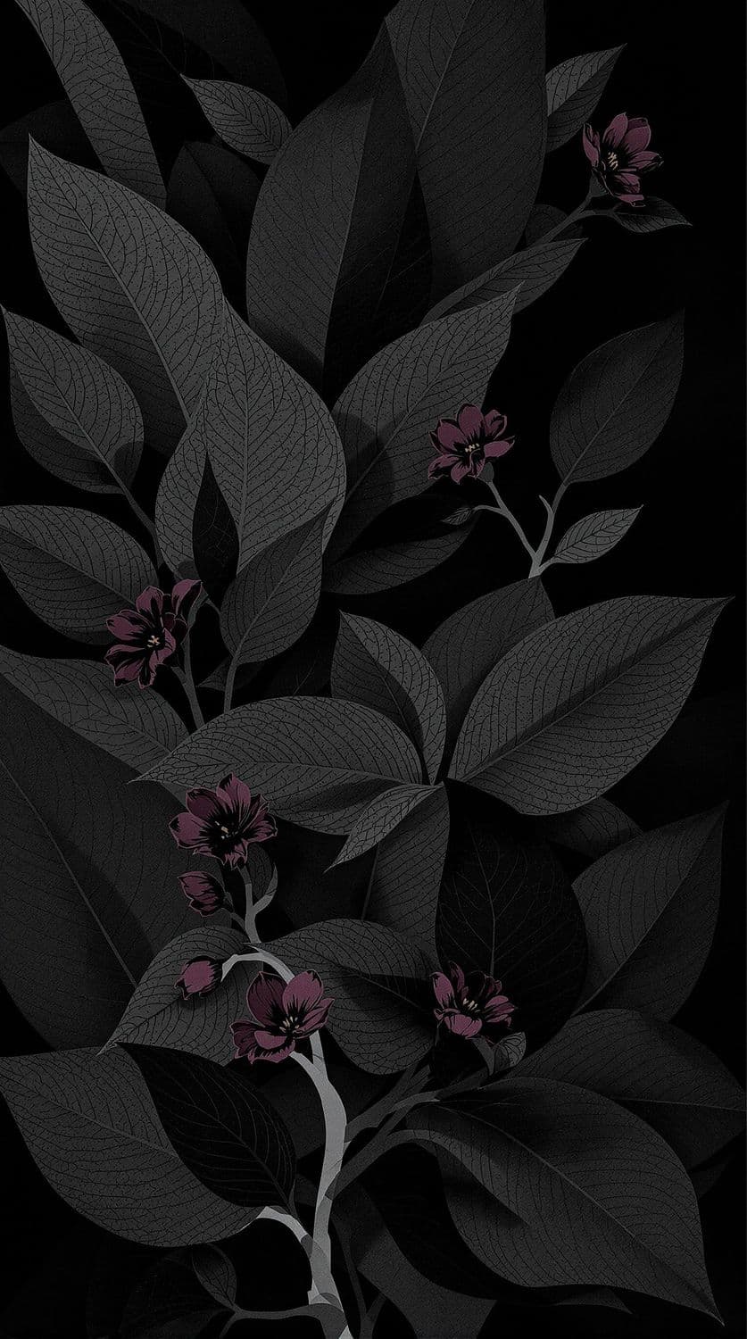 Moody Botanical Artwork