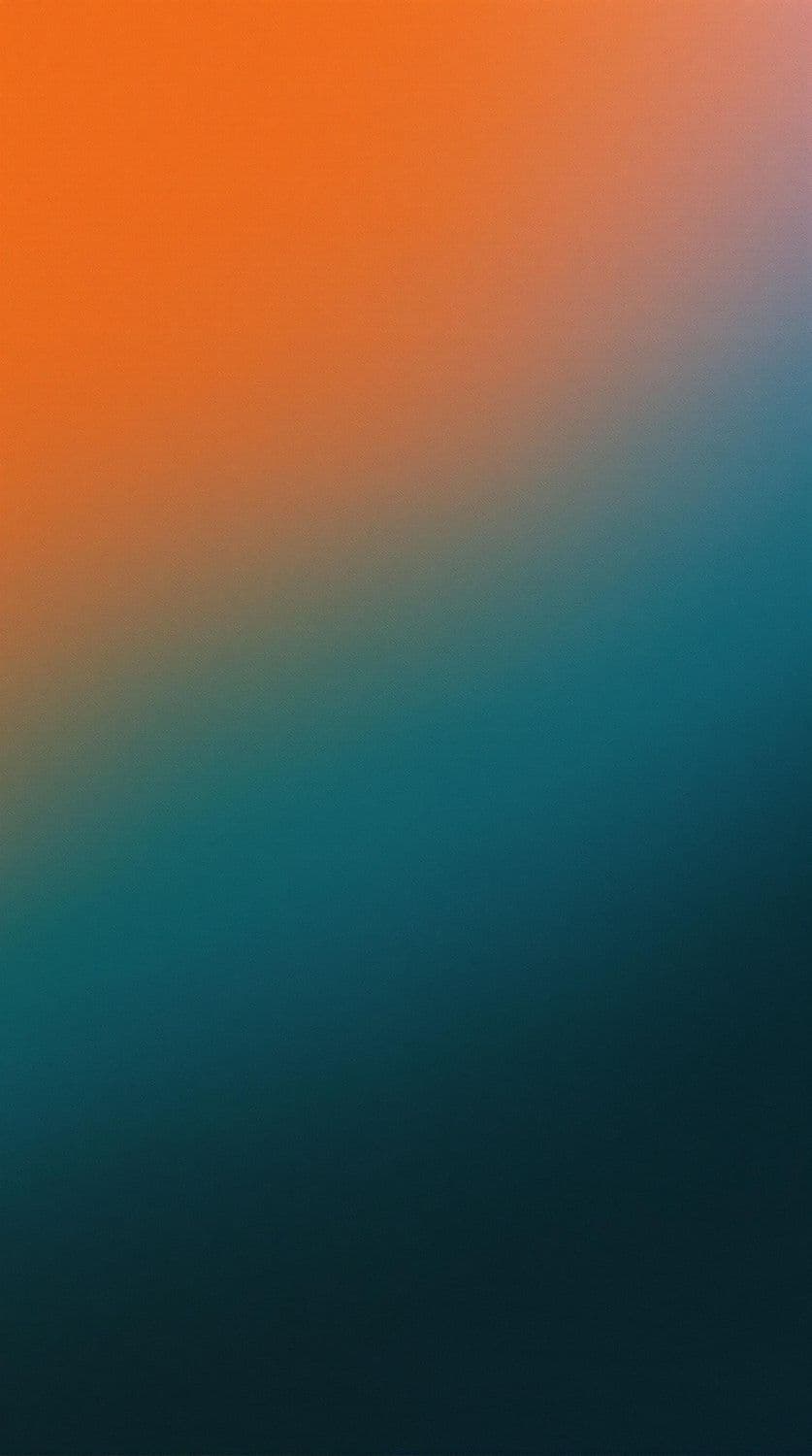 Orange to Blue Gradient Bliss