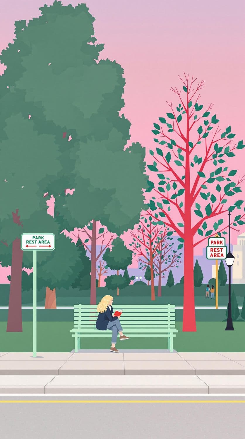 Minimalistic Urban Park