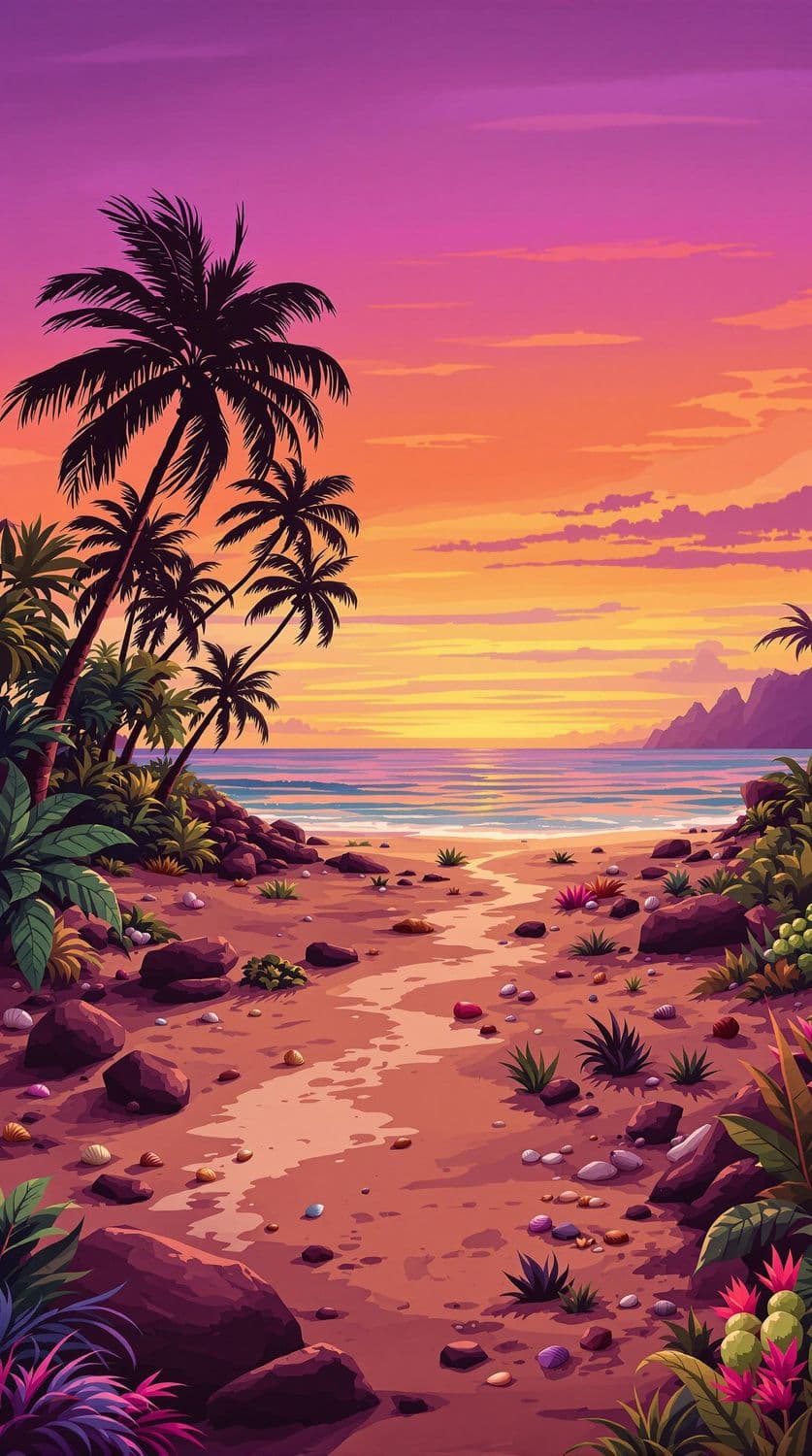 Tropical Sunrise Serenity