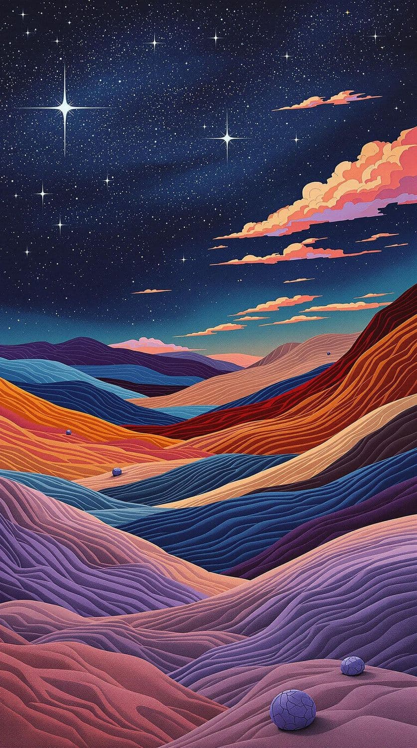 Mystical Desert Mirage