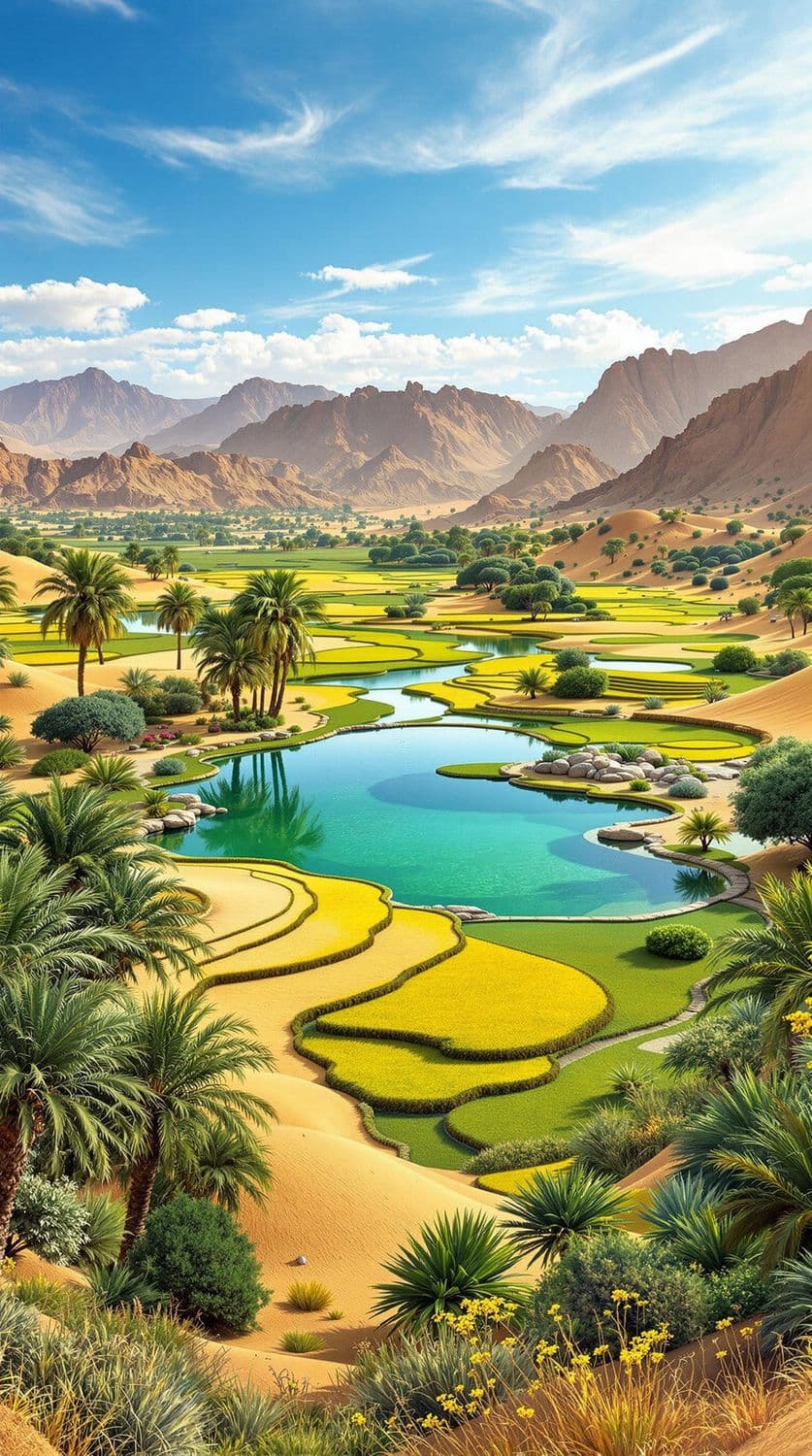 Desert Oasis Serenity