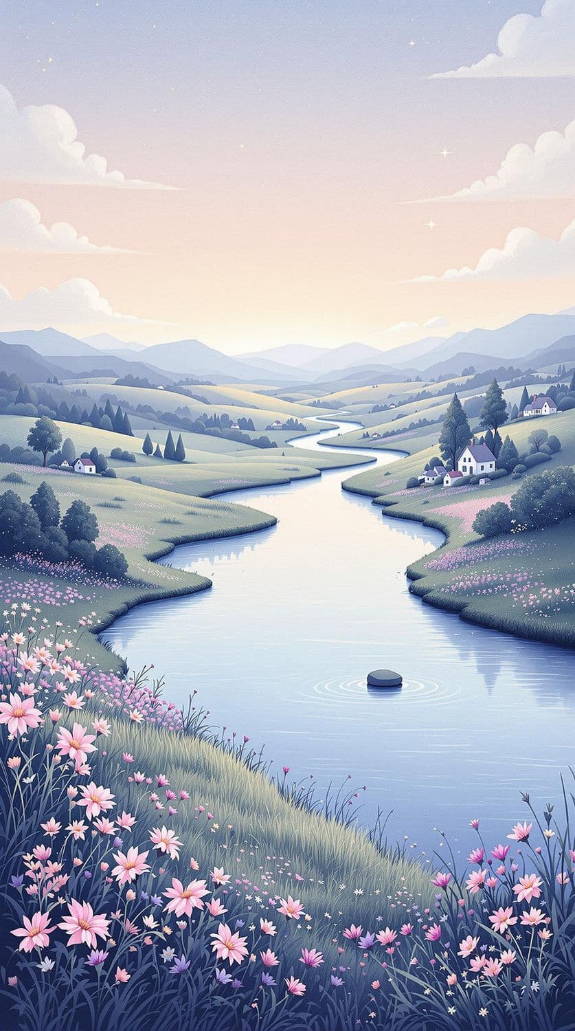 Pastel Countryside Dream
