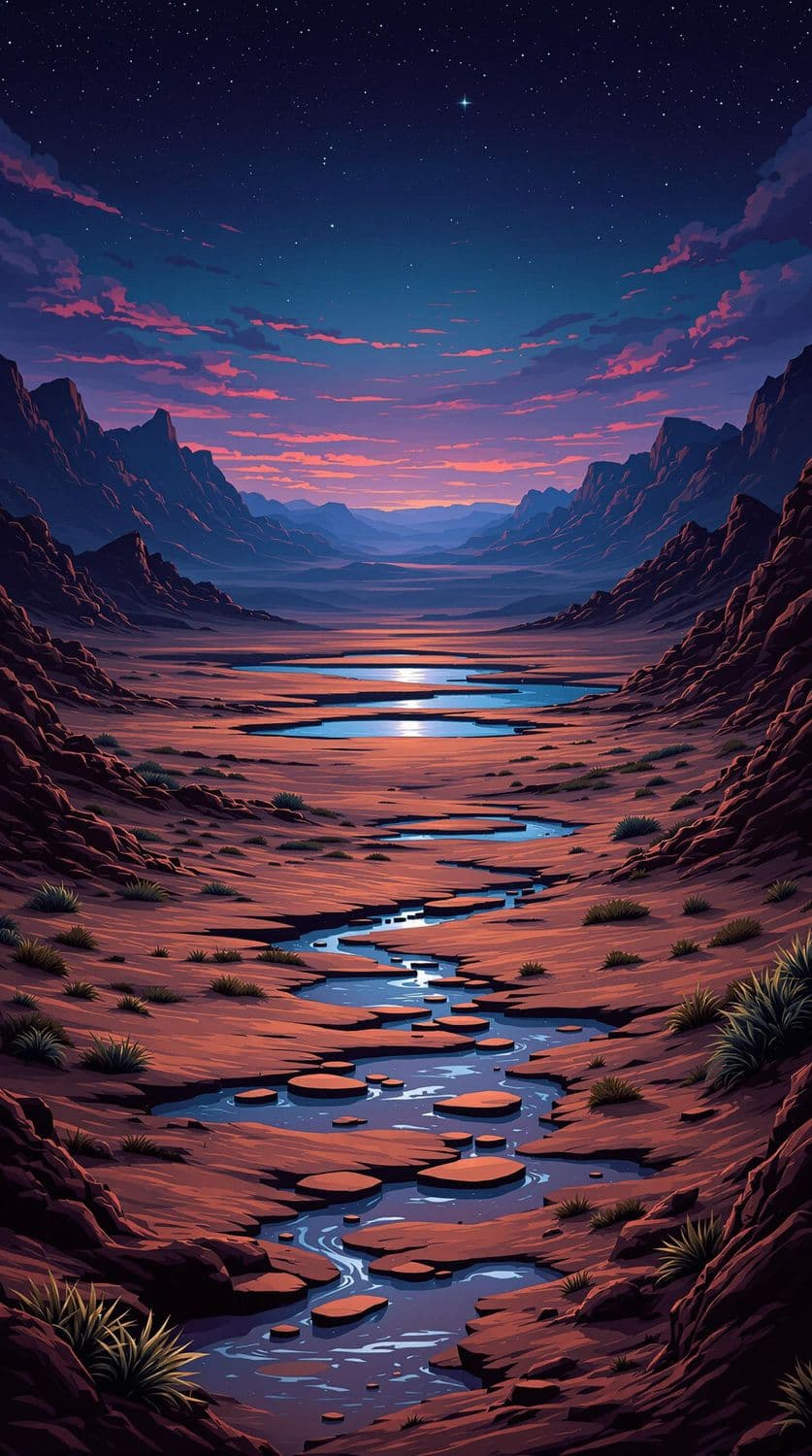 Twilight in the Desert