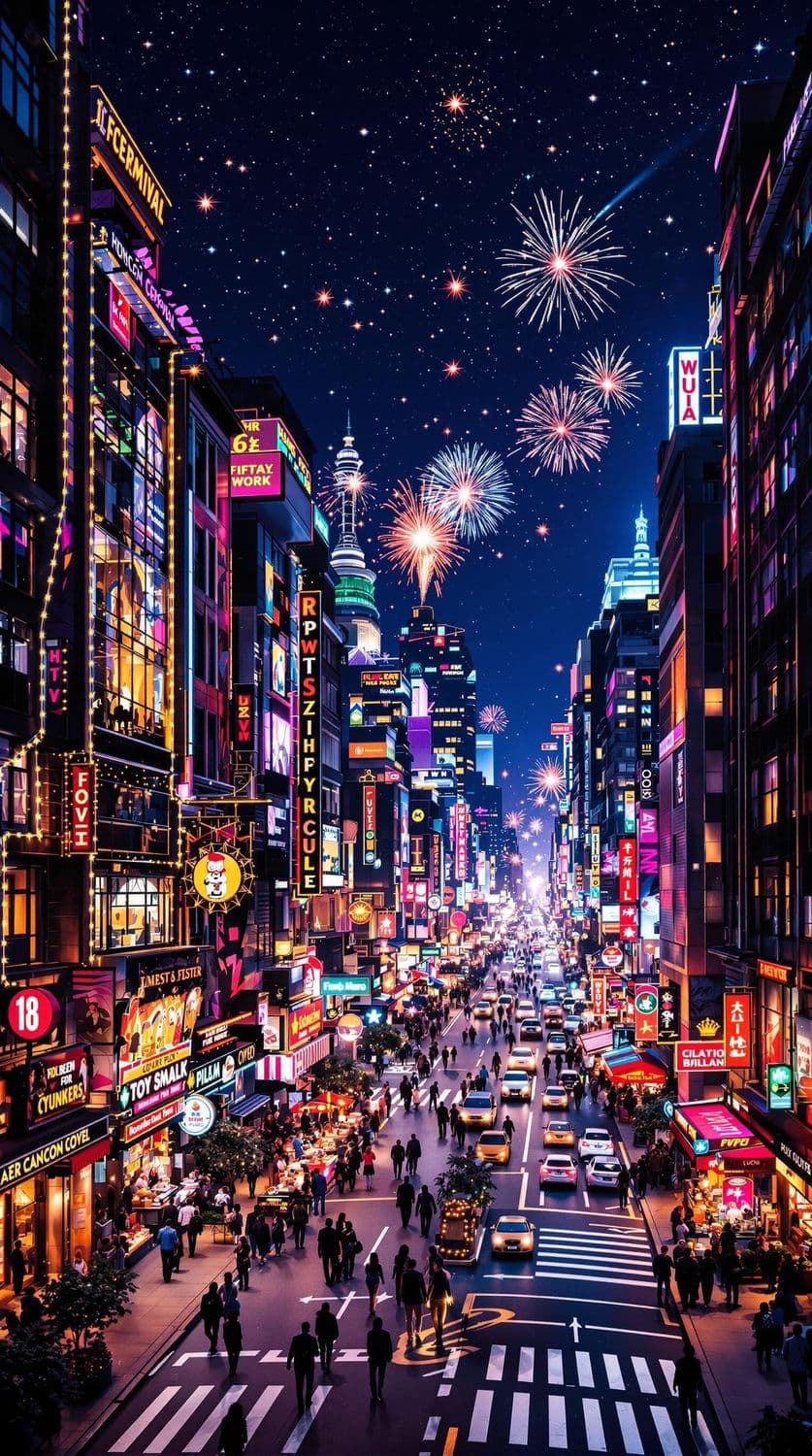 Festival Night in the City