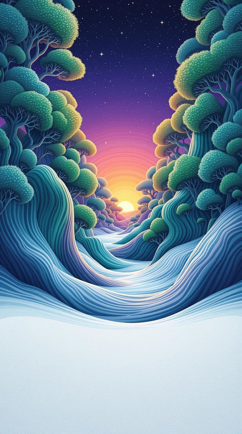 Dawn Forest Illusions