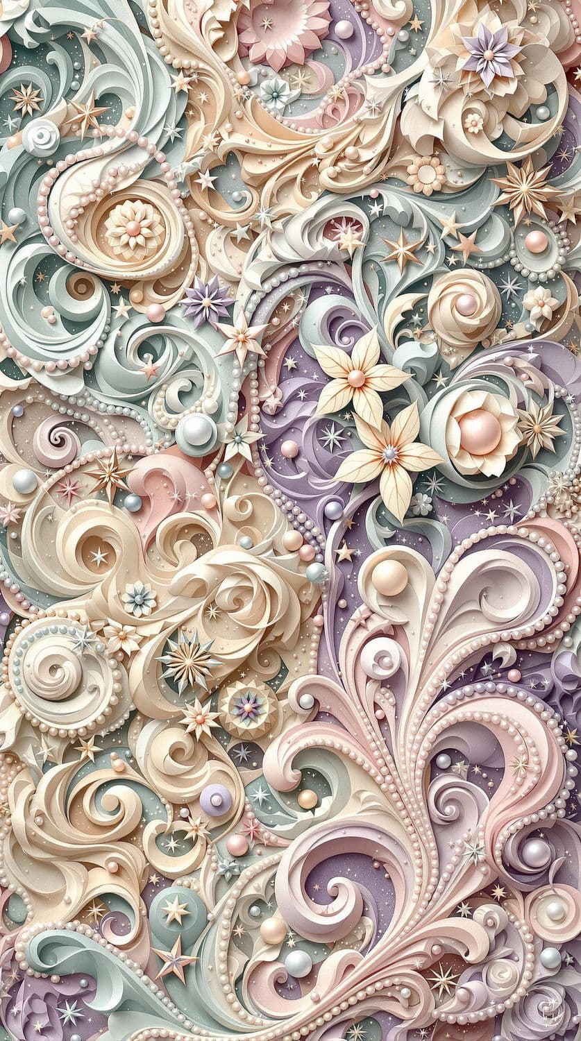 Intricate Pastel Harmony