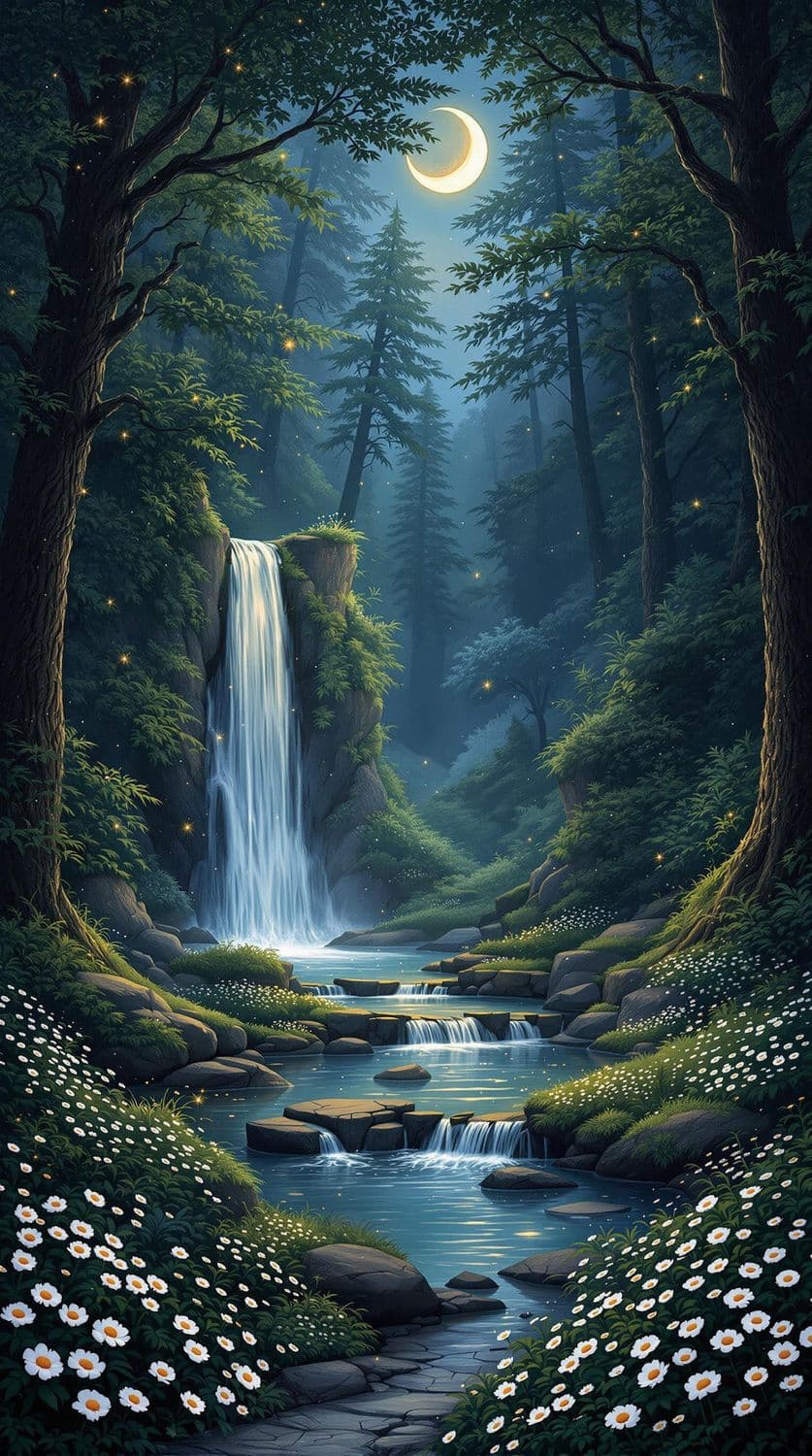 Twilight in the Forest Glade