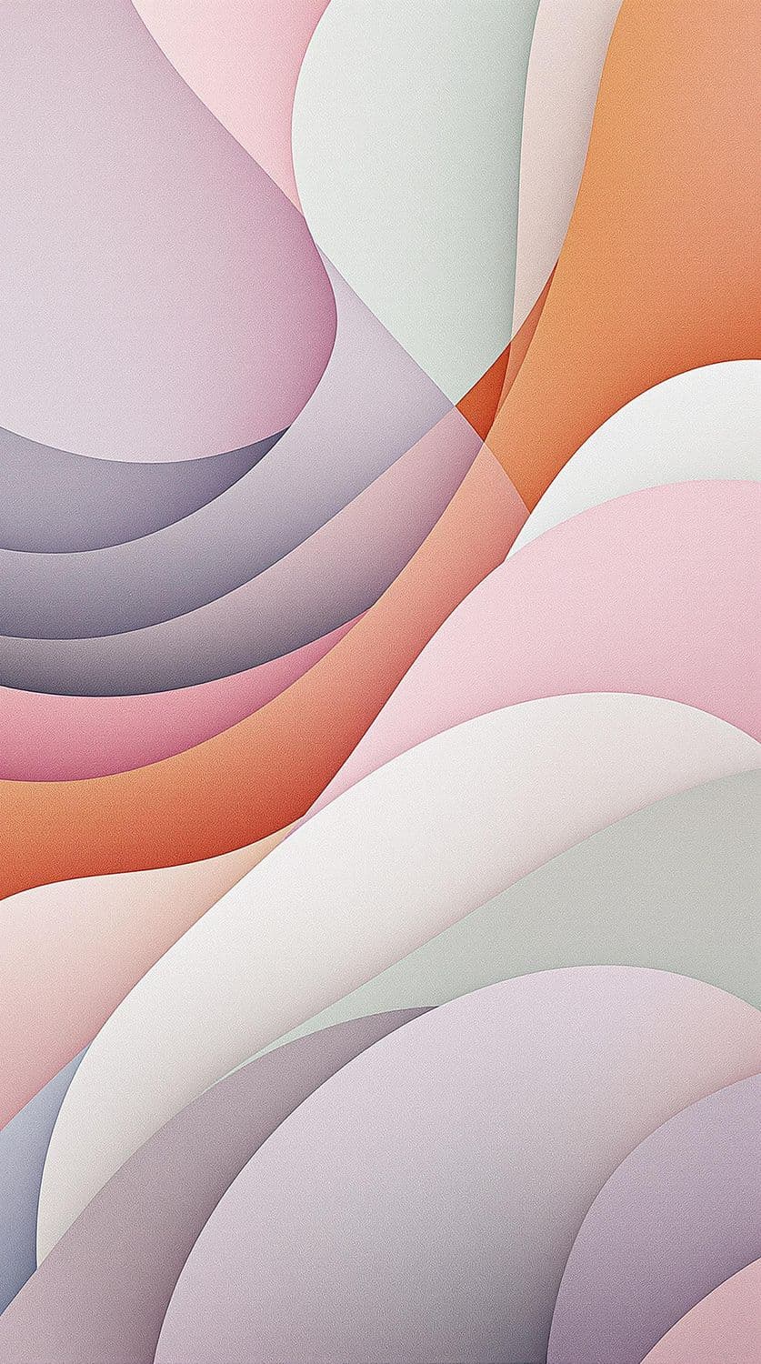 Pastel Serenity in Abstract