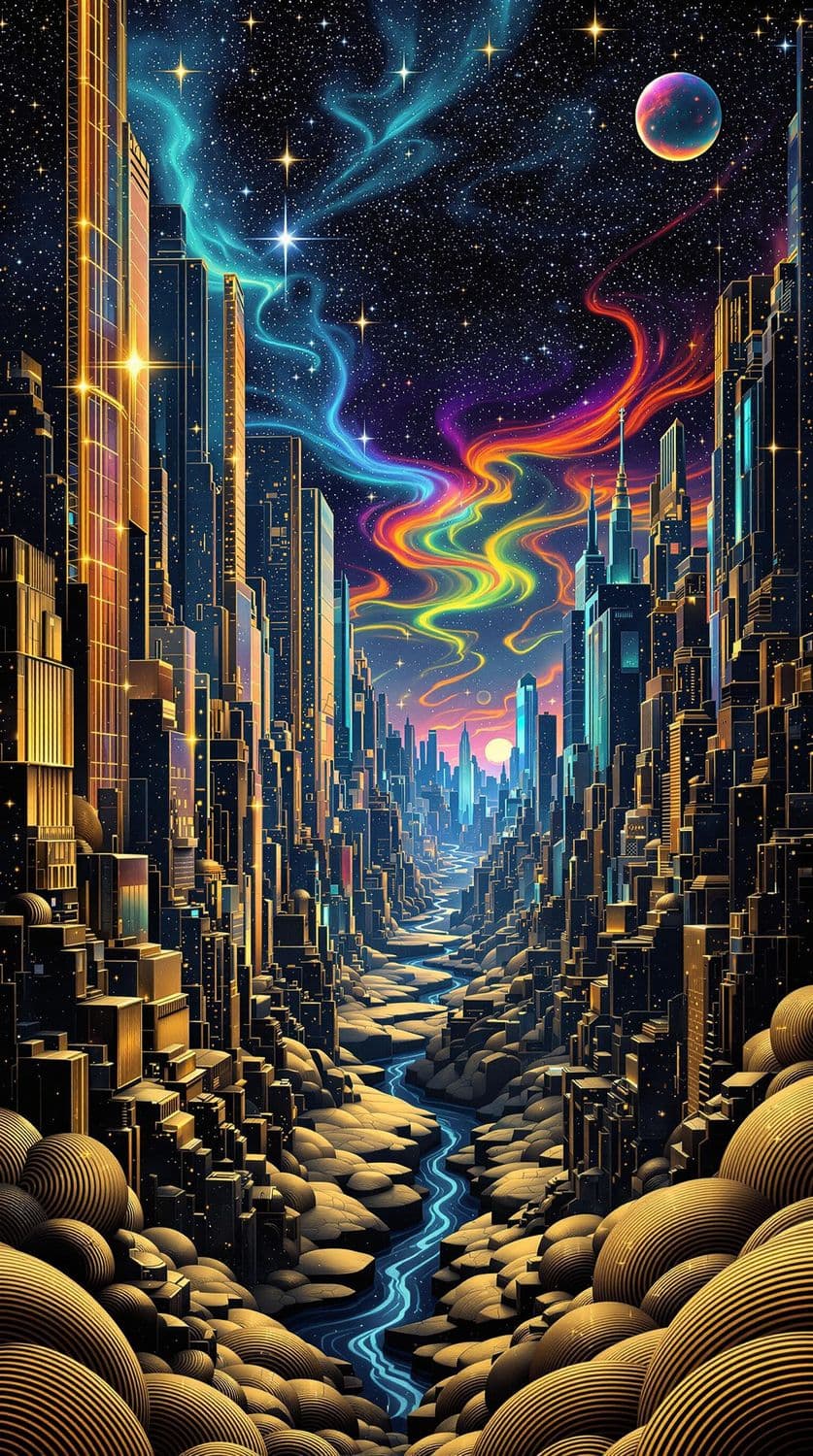 Galactic Urban Dreamscape