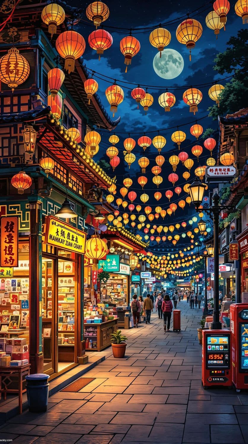 Night Market Vibrance