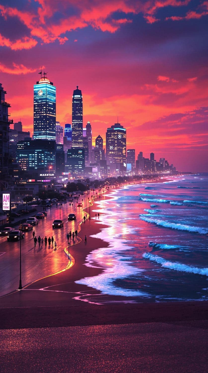 Urban Dusk Vibrance