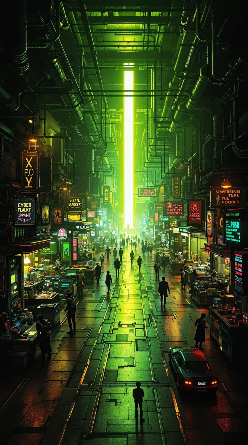 Cyberpunk Bazaar