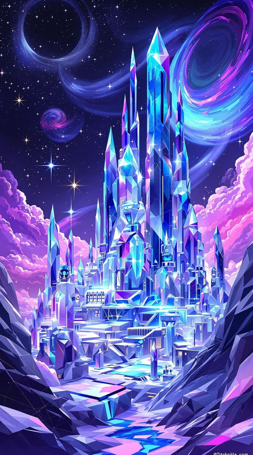 Celestial Crystal Metropolis