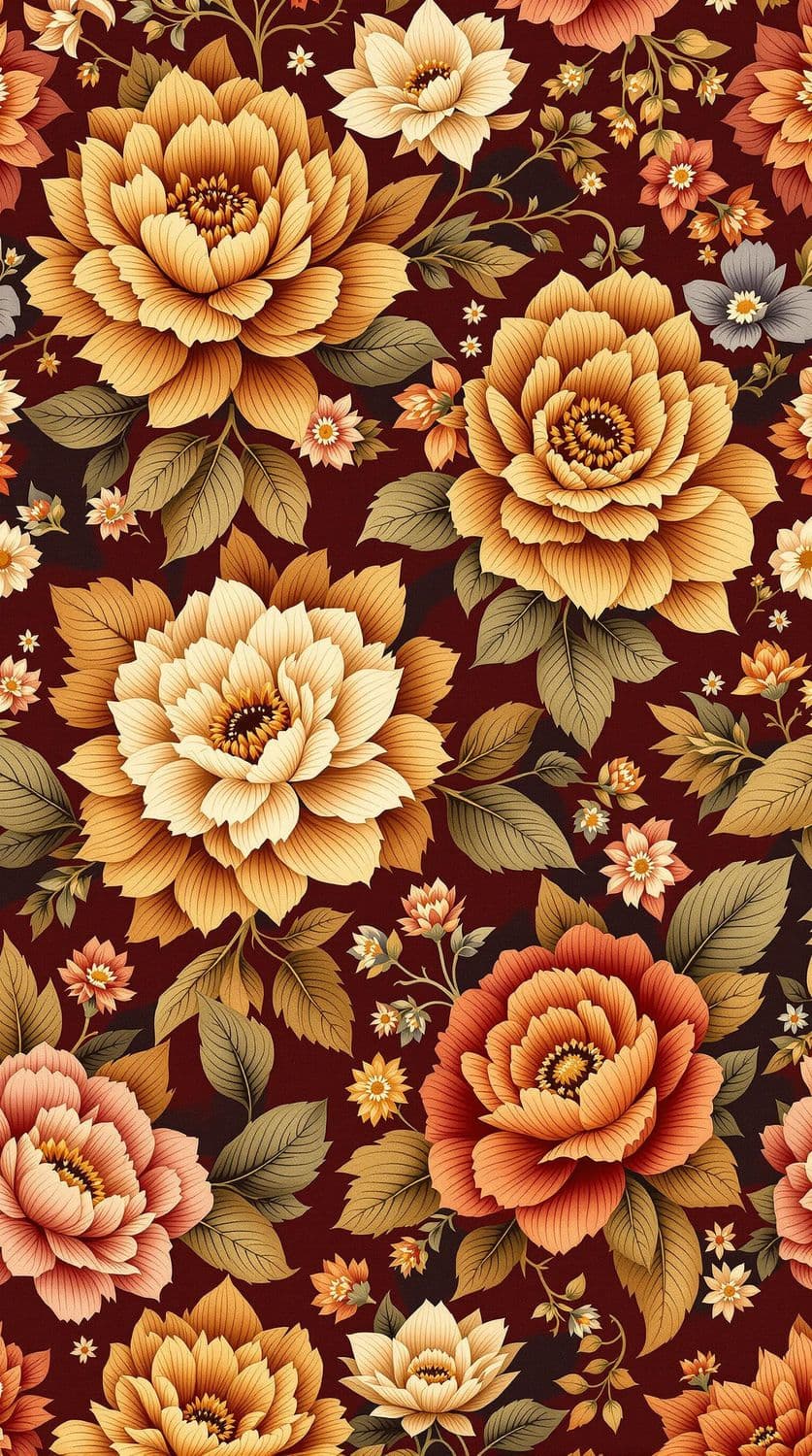 Antique Floral Splendor