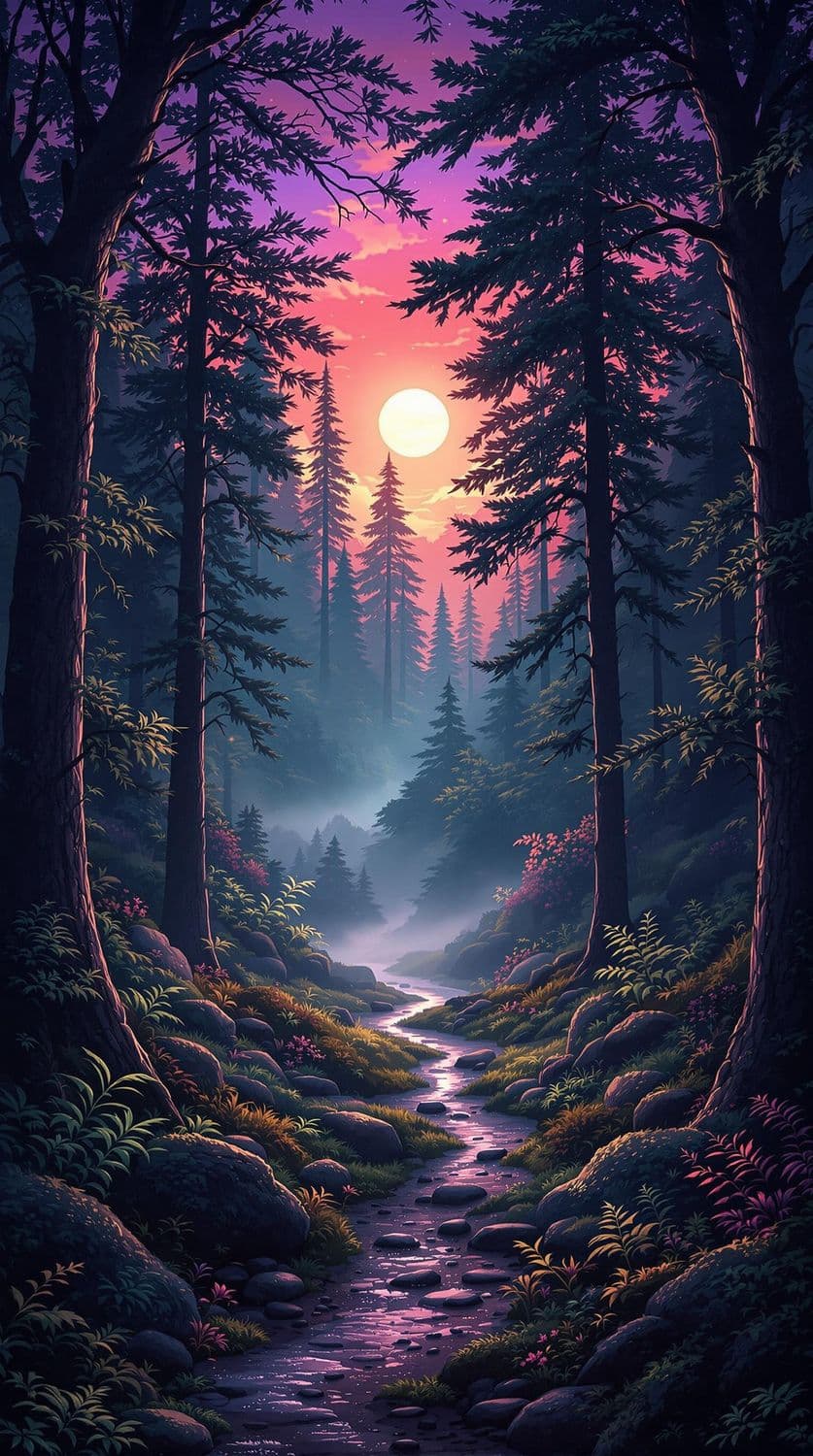 Twilight in the Enchanted Forest