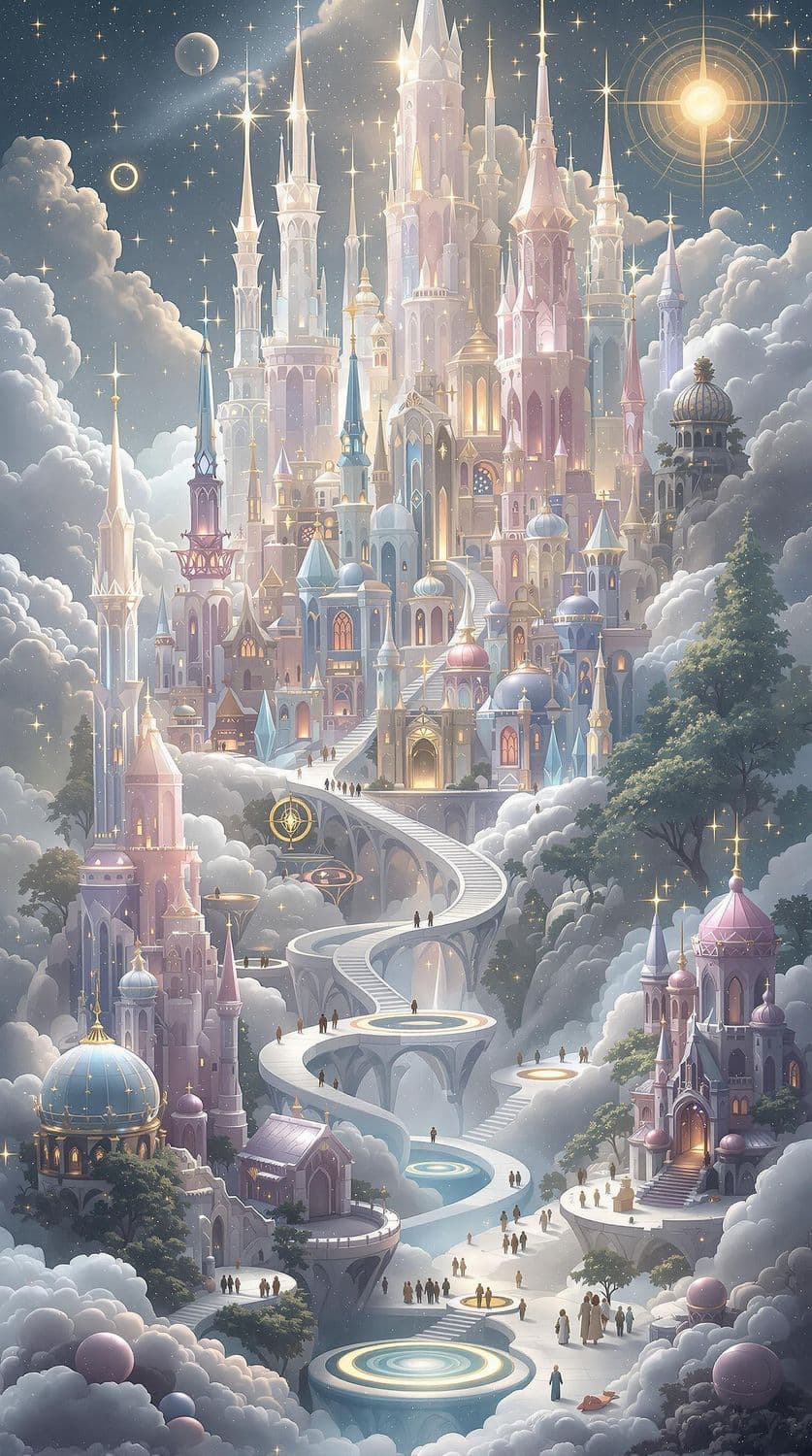 Celestial City in the Clouds