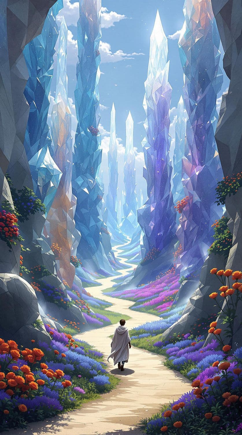 Mystical Crystal Spires