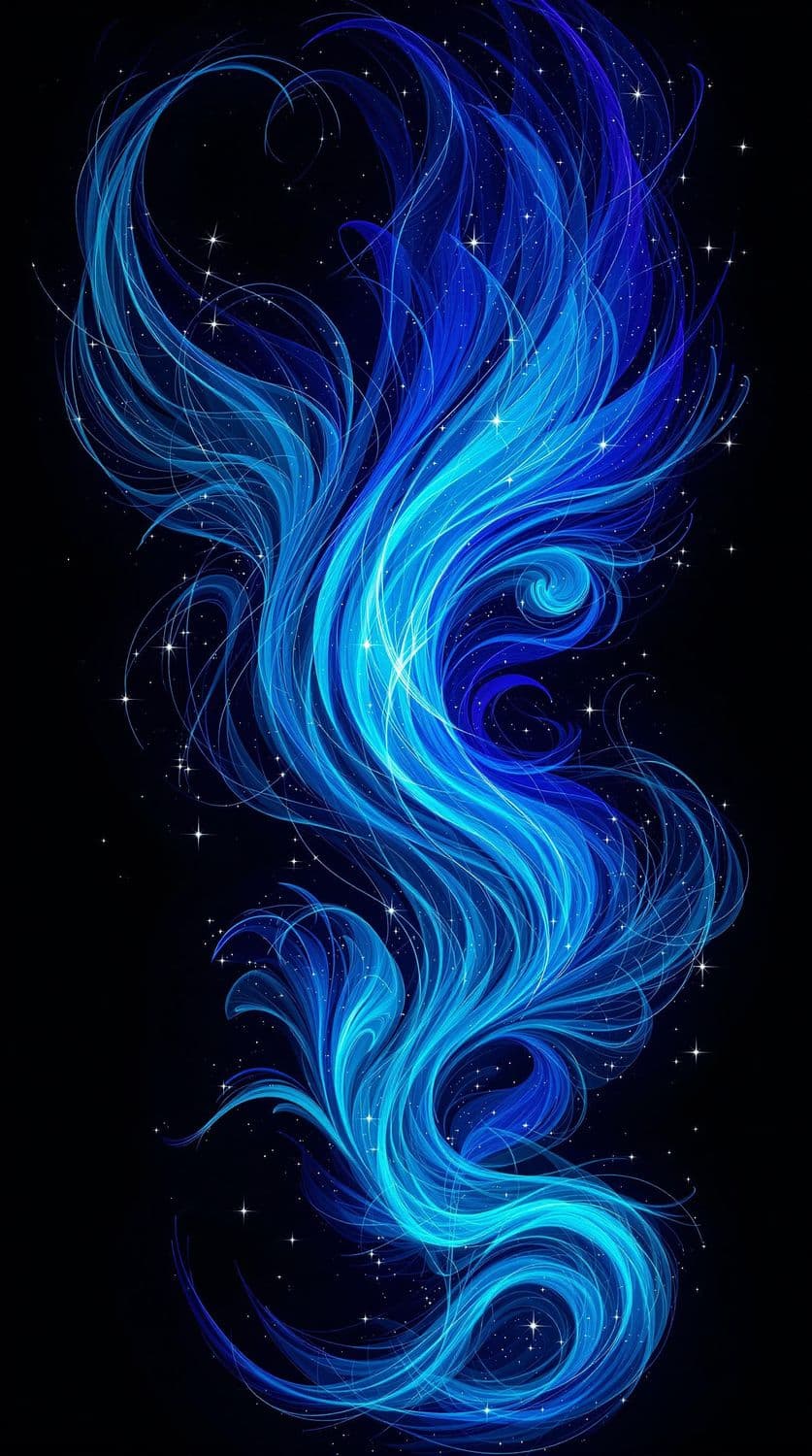 Mystical Feathers in Flight