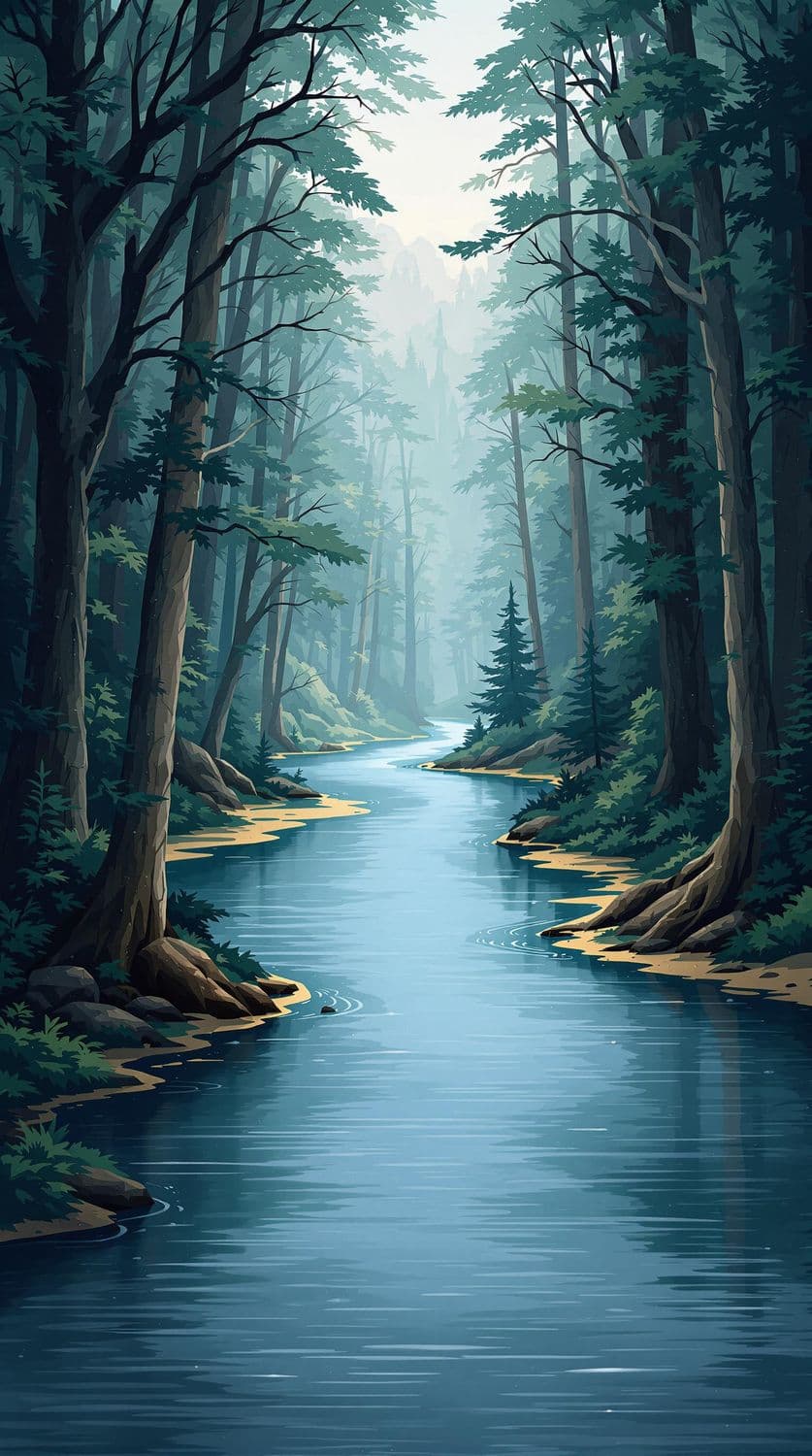 Enchanted Forest River